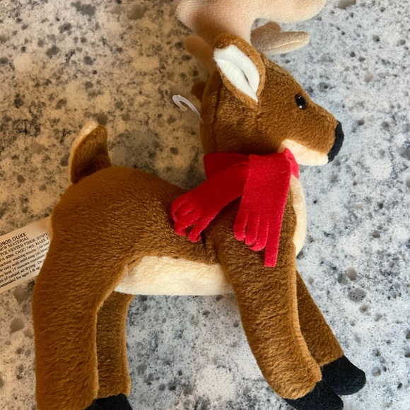 Christmas reindeer, beanie, boppers 1997 - Picture 5 of 6